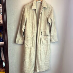 J. Jill long coat Beige size S